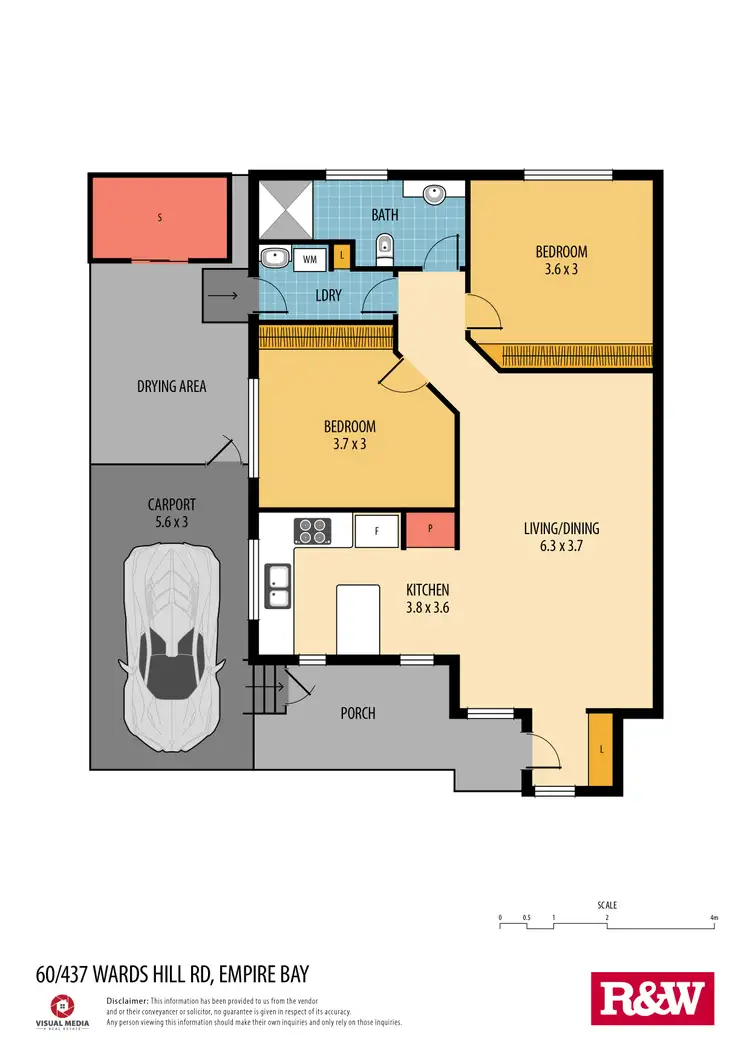 Floorplan of Homely house listing, 60/437 Wards Hill Road, Empire Bay NSW 2257
