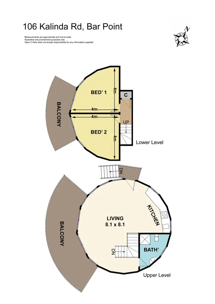 Floorplan of Homely house listing, 106 Kalinda Rd, Bar Point NSW 2083