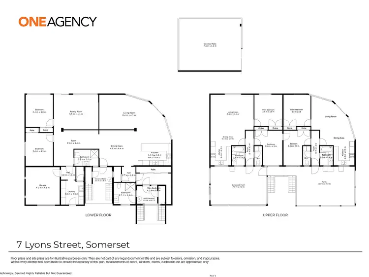 Floorplan of Homely block of units listing, 7 Lyons Street, Somerset TAS 7322