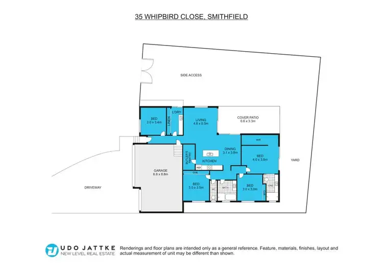 Floorplan of Homely house listing, 35 Whipbird Drive, Smithfield QLD 4878
