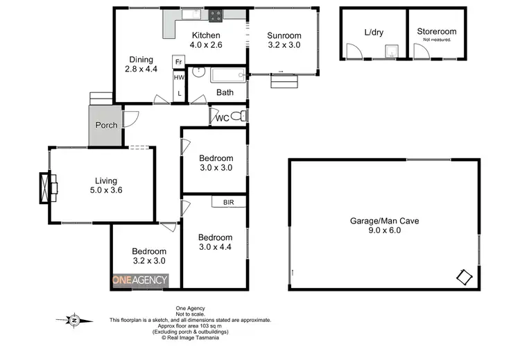 Floorplan of Homely house listing, 15 Rougemont Street, Stanley TAS 7331
