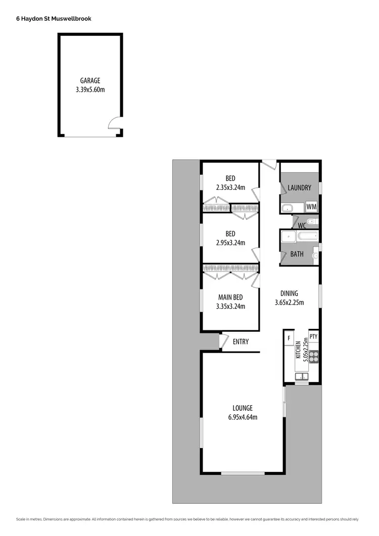 Floorplan of Homely house listing, 6 Haydon Street, Muswellbrook NSW 2333