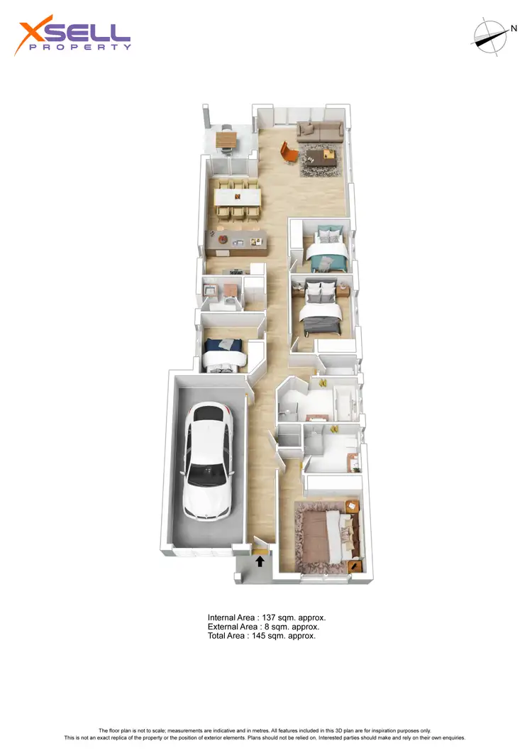 Floorplan of Homely house listing, 93D Railway Terrace, Ascot Park SA 5043