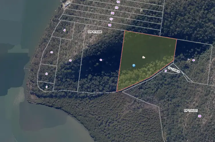 Floorplan of Homely land listing, 2690 Hawkesbury River, (Lot 7 Big Jims Point), Bar Point NSW 2083
