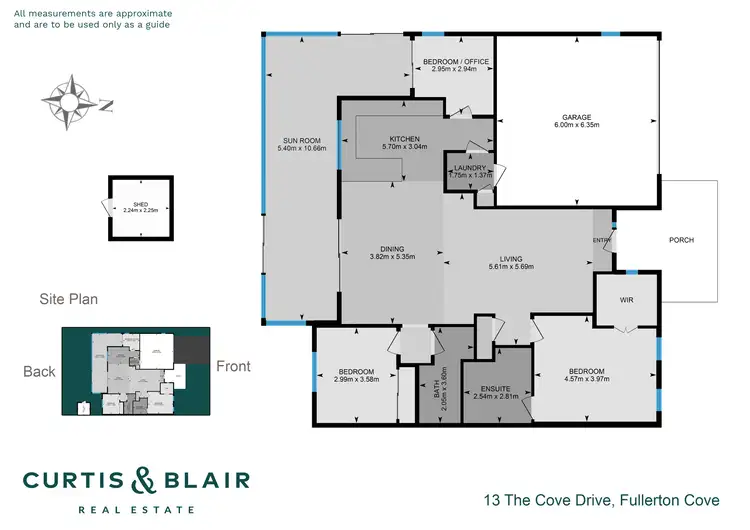 Floorplan of Homely house listing, 13 The Cove Drive, Fullerton Cove NSW 2318