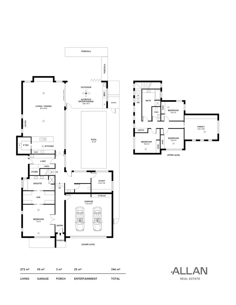 Floorplan of Homely house listing, 2 Harberton Road, South Brighton SA 5048