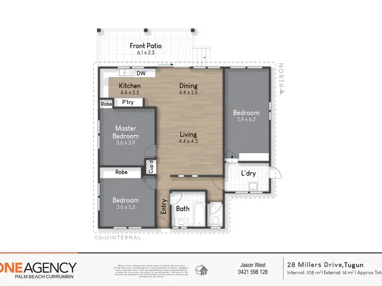Floorplan of Homely house listing, 28 Millers Drive, Tugun QLD 4224