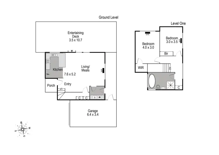Floorplan of Homely unit listing, 3/35 Campbell Street, Westmeadows VIC 3049