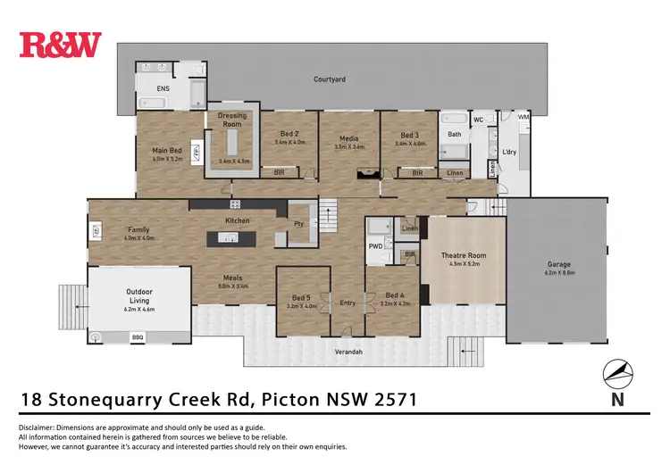 Floorplan of Homely house listing, 18 Stonequarry Creek Road, Picton NSW 2571