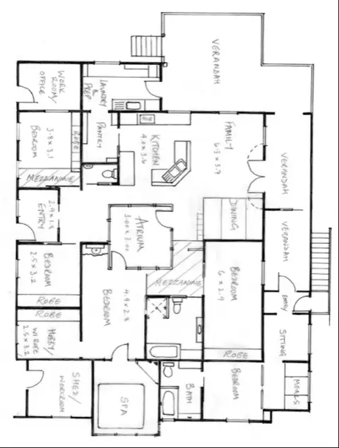 Floorplan of Homely house listing, 25 Elizabeth Street, Kalamunda WA 6076