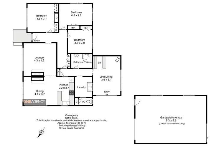 Floorplan of Homely house listing, 36 Brittons Road, Smithton TAS 7330