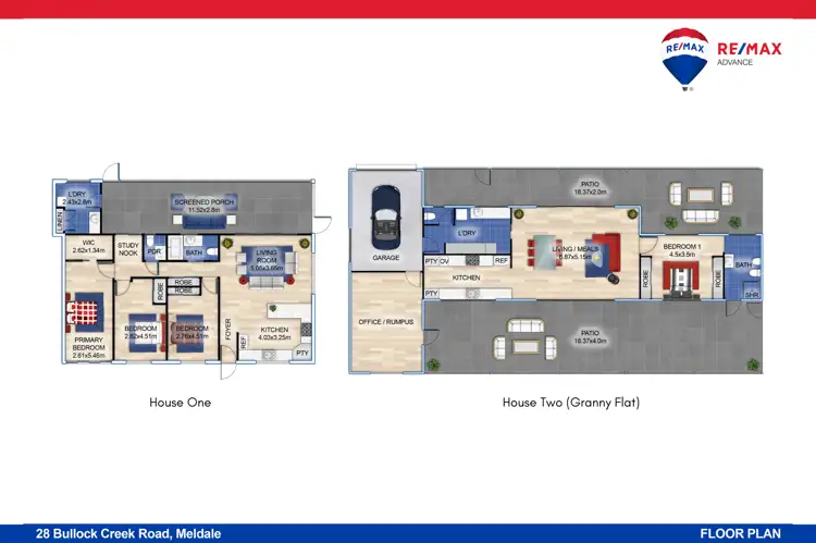 Floorplan of Homely rural property listing, 28 Bullock Creek Road, Meldale QLD 4510