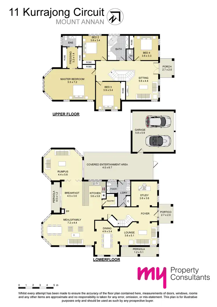 Floorplan of Homely house listing, 11 Kurrajong Circuit, Mount Annan NSW 2567