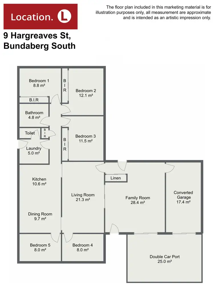 Floorplan of Homely house listing, 9 Hargreaves Street, Bundaberg South QLD 4670