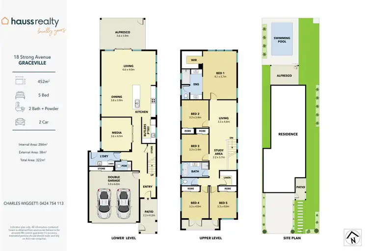 Floorplan of Homely house listing, 18 Strong Avenue, Graceville QLD 4075
