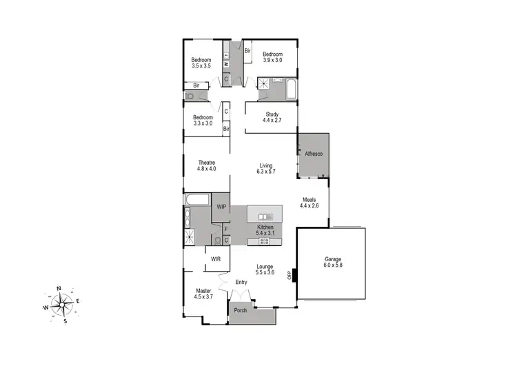 Floorplan of Homely house listing, 30 Greenvale Gardens Boulevard, Greenvale VIC 3059