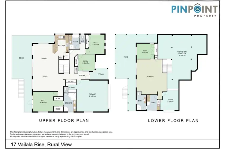 Floorplan of Homely house listing, 17 Vailala Rise, Rural View QLD 4740