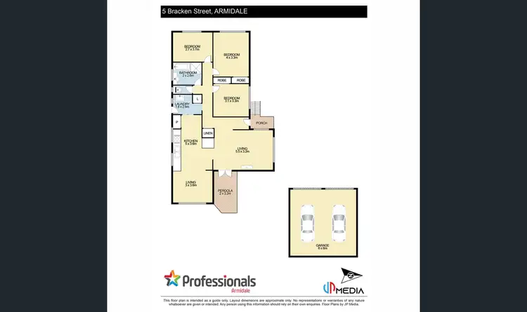 Floorplan of Homely house listing, 5 Bracken Street, Armidale NSW 2350