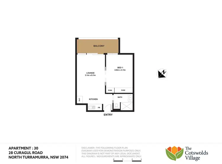 Floorplan of Homely retirement listing, A30/28 Curagul Road, North Turramurra NSW 2074