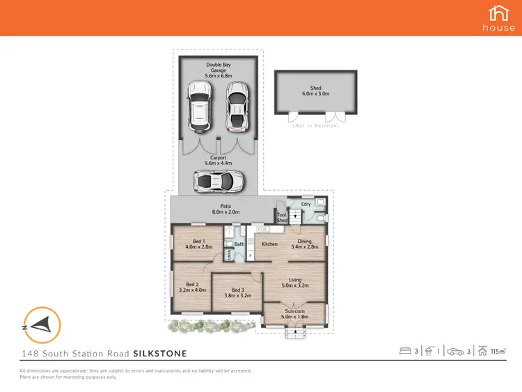 Floorplan of Homely house listing, 148 South Station Road, Silkstone QLD 4304