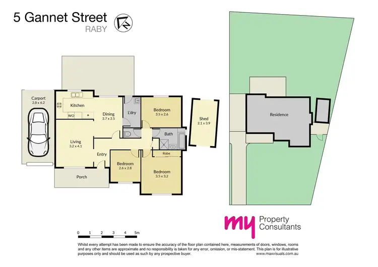 Floorplan of Homely house listing, 5 Gannet Street, Raby NSW 2566