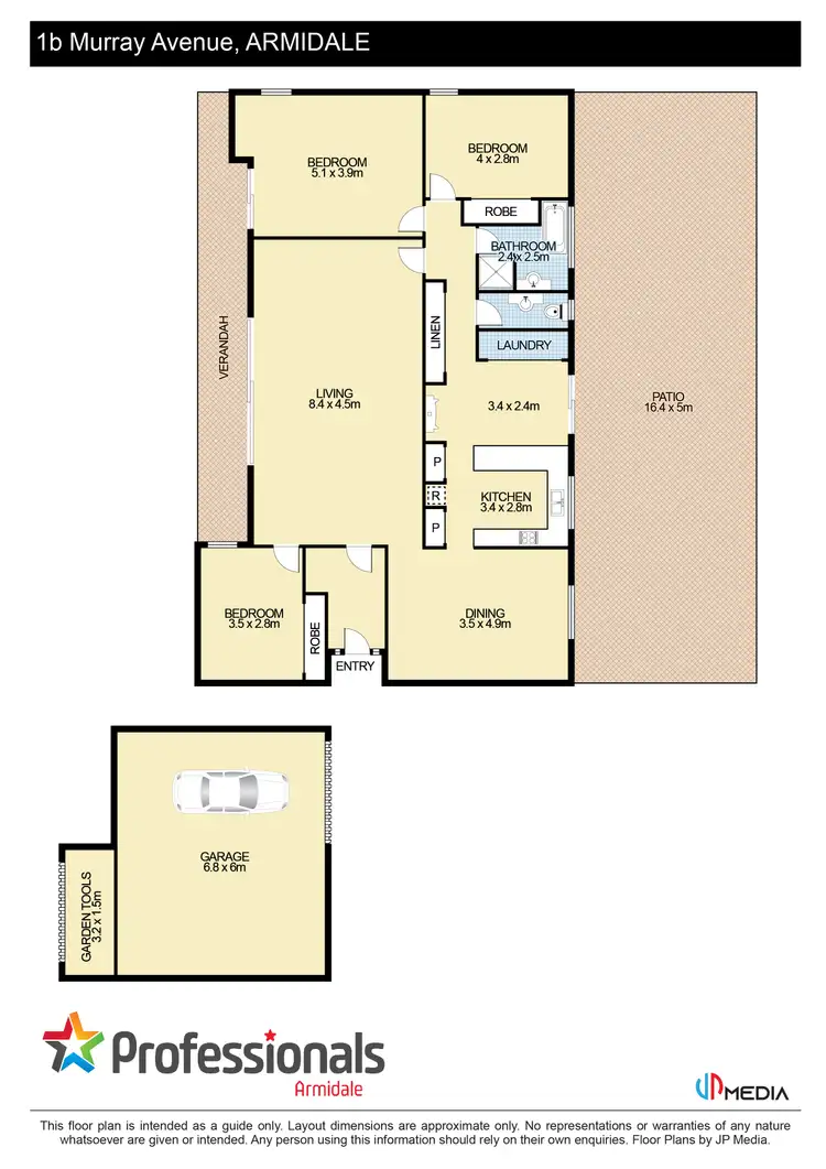 Floorplan of Homely house listing, 1b Murray Avenue, Armidale NSW 2350