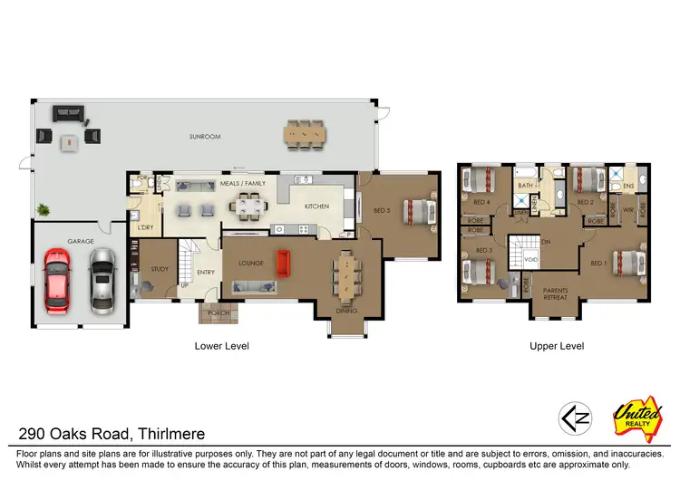 Floorplan of Homely rural property listing, 290 Oaks Road, Thirlmere NSW 2572
