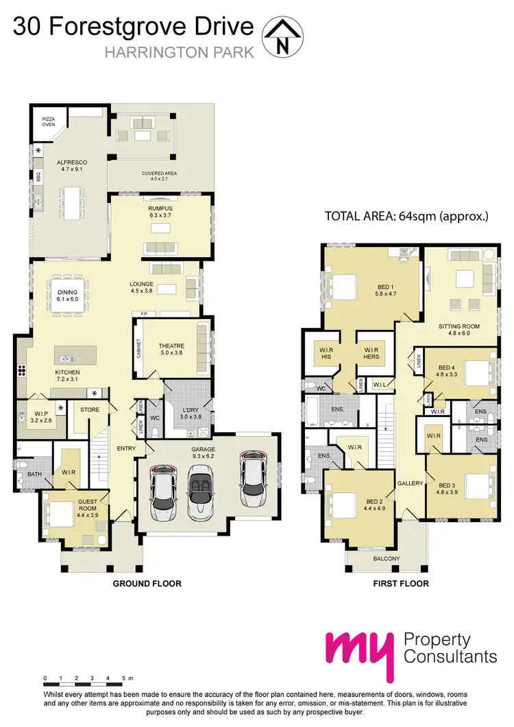 Floorplan of Homely house listing, 30 Forestgrove Drive, Harrington Park NSW 2567