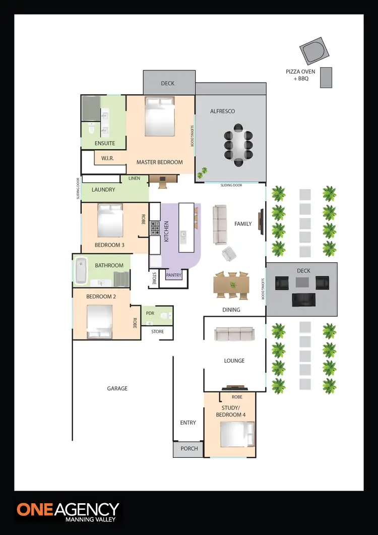 Floorplan of Homely house listing, 4 Reef Close, Harrington NSW 2427