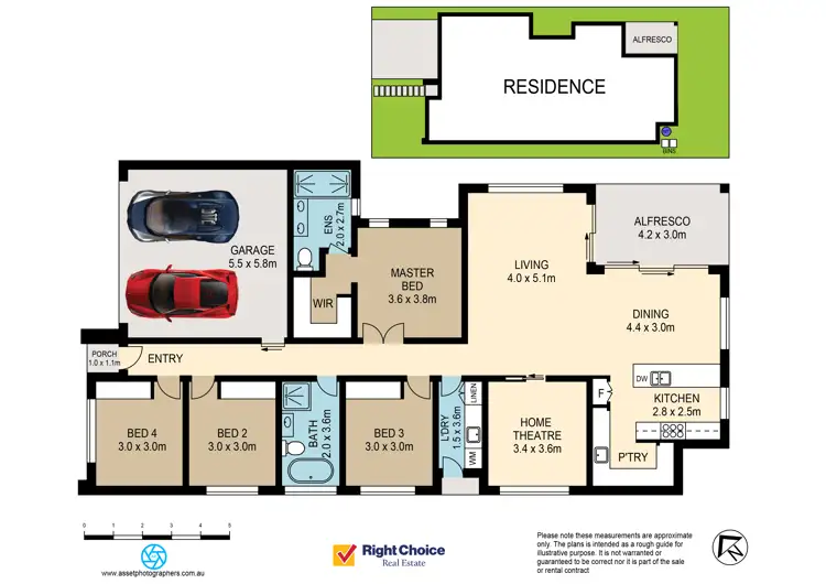 Floorplan of Homely house listing, 46 Bowral Crescent, Tullimbar NSW 2527