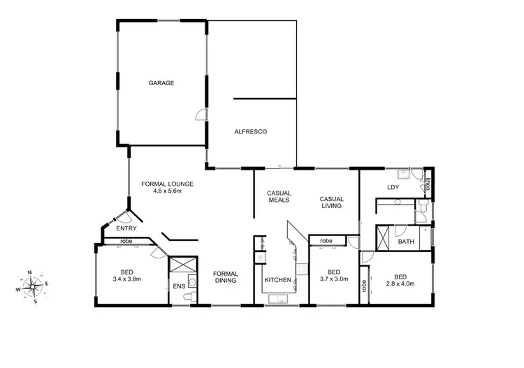 Floorplan of Homely house listing, 7 Victoria Place, Forster NSW 2428