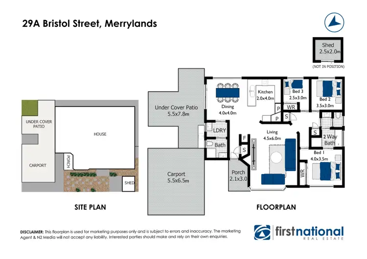 Floorplan of Homely house listing, 29A Bristol Street, Merrylands NSW 2160