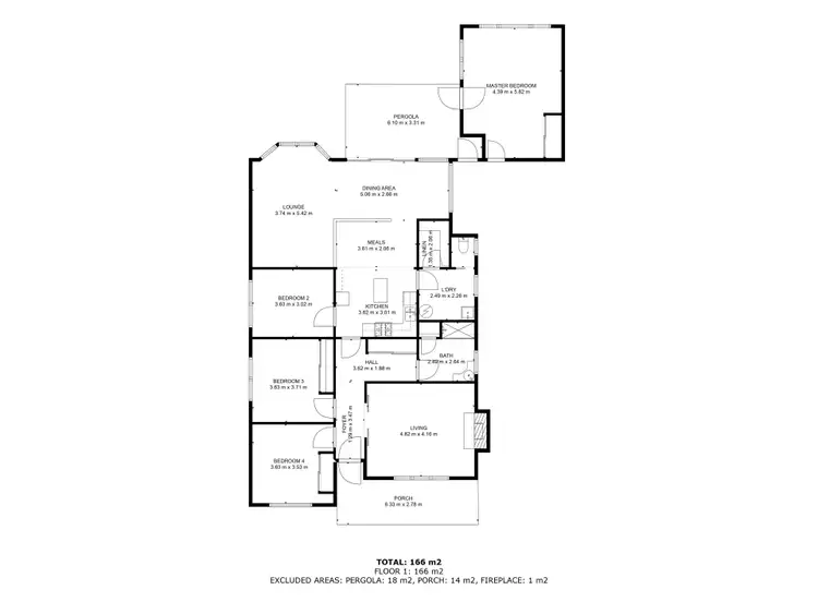 Floorplan of Homely house listing, 4 Dunedin Street, Maidstone VIC 3012