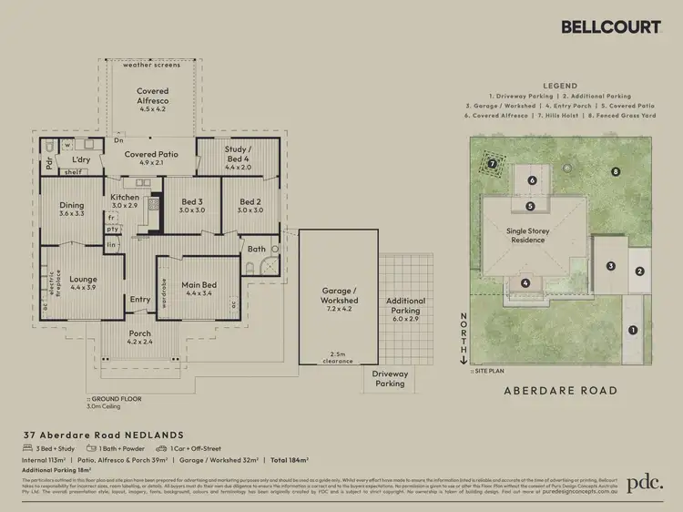 Floorplan of Homely house listing, 37 Aberdare Road, Nedlands WA 6009