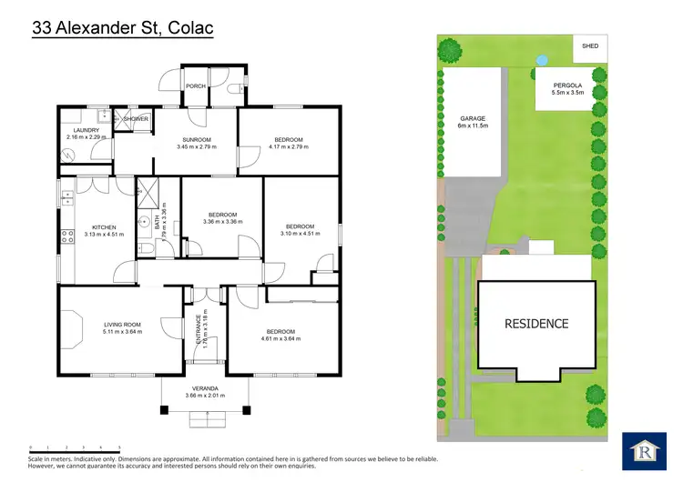 Floorplan of Homely house listing, 33 Alexander Street, Colac VIC 3250
