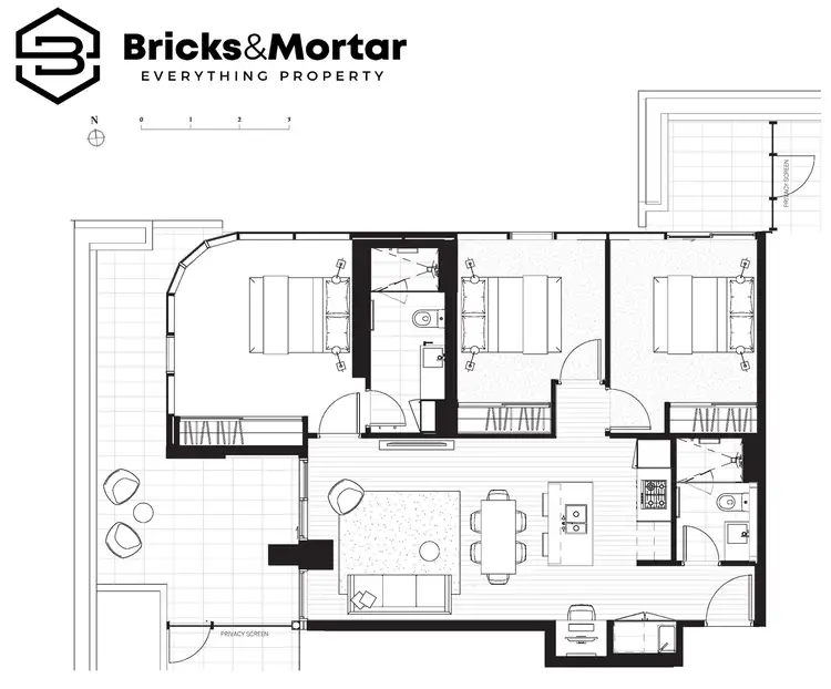 Floorplan of Homely unit listing, 506/1 Warde Street, Footscray VIC 3011