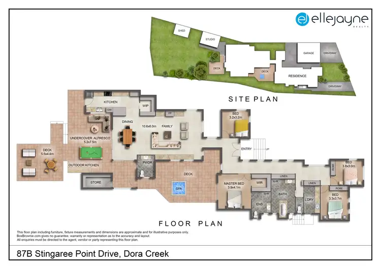 Floorplan of Homely house listing, 87B Stingaree Point Drive, Dora Creek NSW 2264
