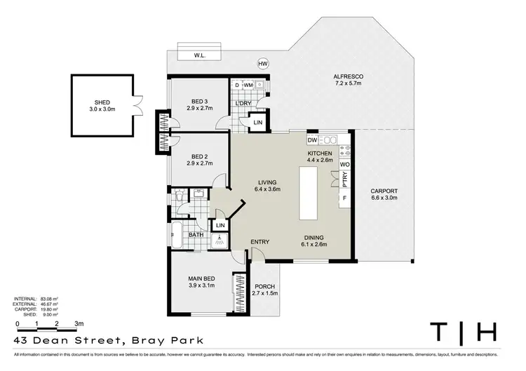 Floorplan of Homely house listing, 43 Dean Street, Bray Park QLD 4500
