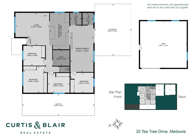 Floorplan of Homely house listing, 20 Tea Tree Drive, Medowie NSW 2318