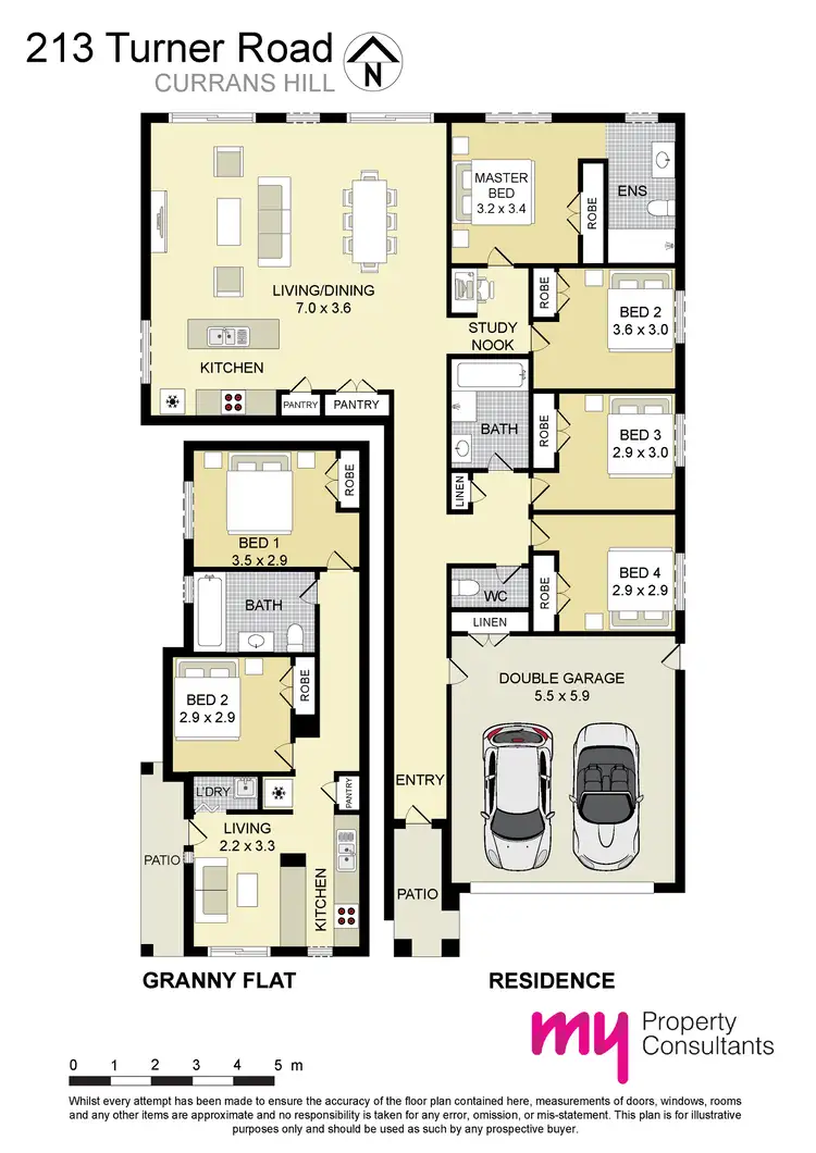 Floorplan of Homely house listing, 213 Turner Road, Currans Hill NSW 2567