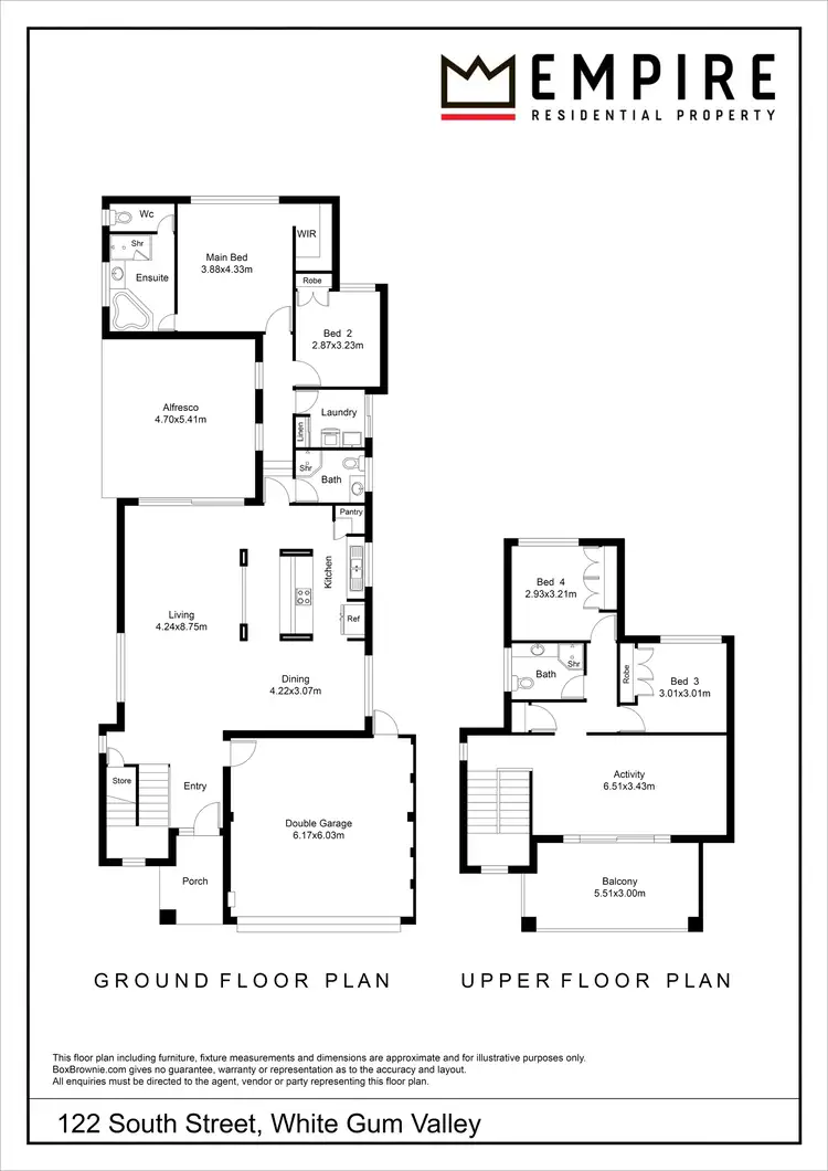Floorplan of Homely house listing, 122 South Street, White Gum Valley WA 6162