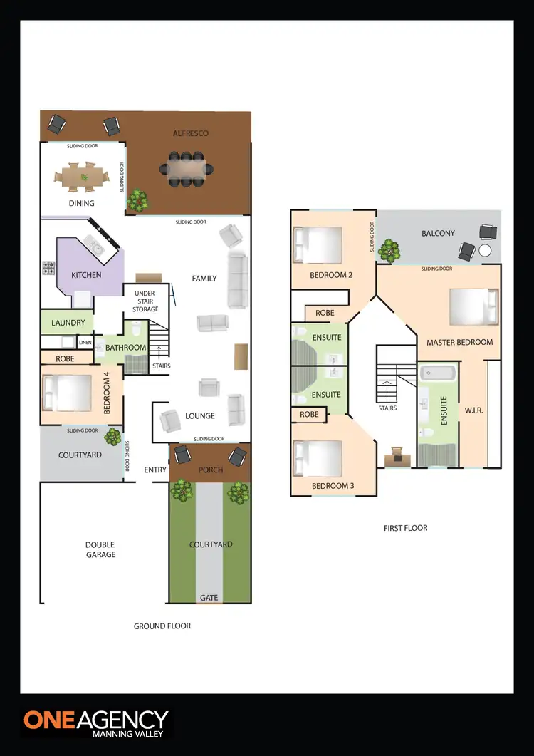 Floorplan of Homely semi-detached listing, 14/4-6 Electra Parade, Harrington NSW 2427