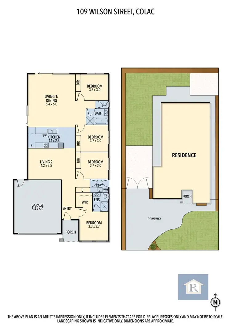 Floorplan of Homely house listing, 109 Wilson Street, Colac VIC 3250