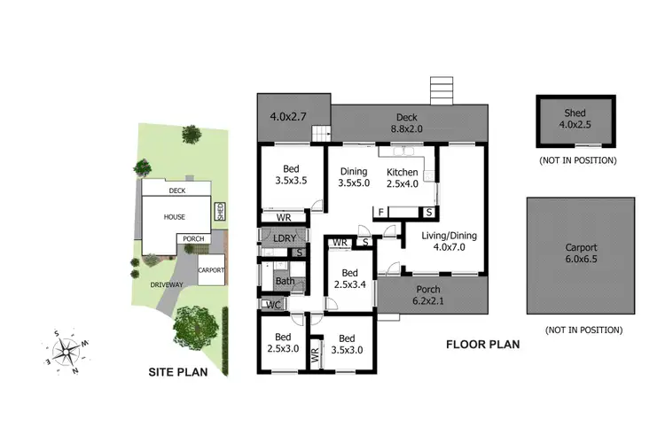 Floorplan of Homely house listing, 1 Robinson Road, Cranebrook NSW 2749