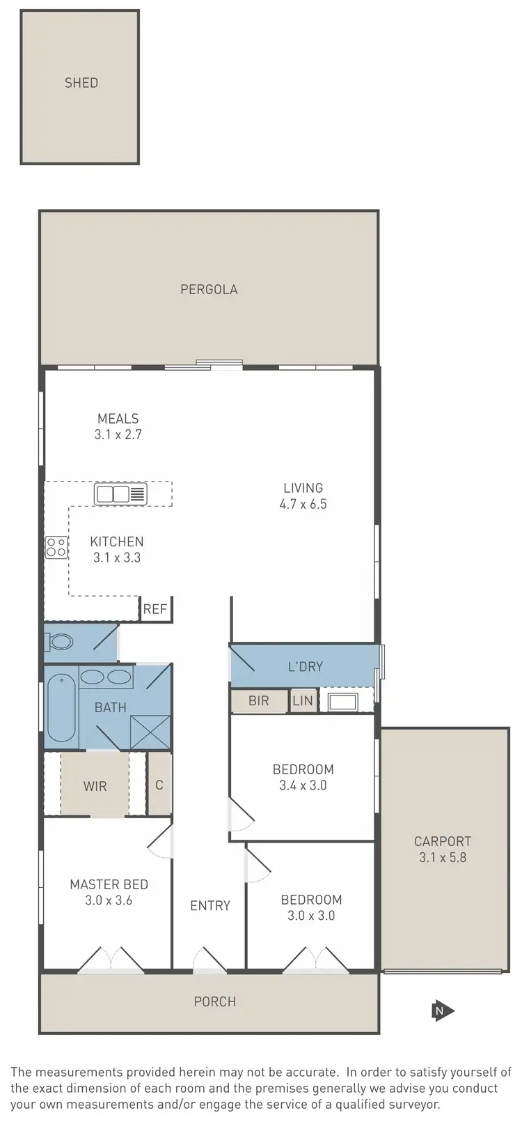 Floorplan of Homely house listing, 56 Grampians Way, Caroline Springs VIC 3023