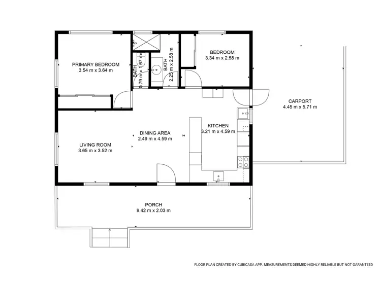 Floorplan of Homely house listing, 82 Ningi Esp, Ningi QLD 4511
