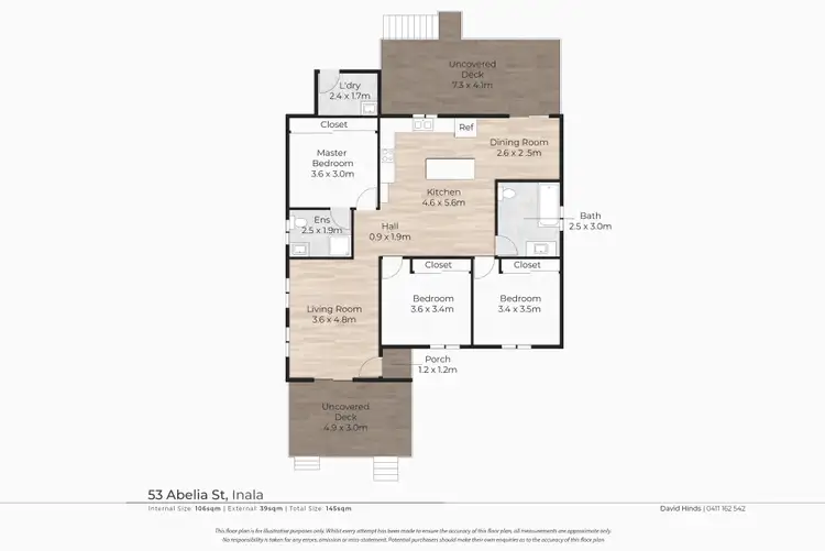 Floorplan of Homely house listing, 53 Abelia Street, Inala QLD 4077