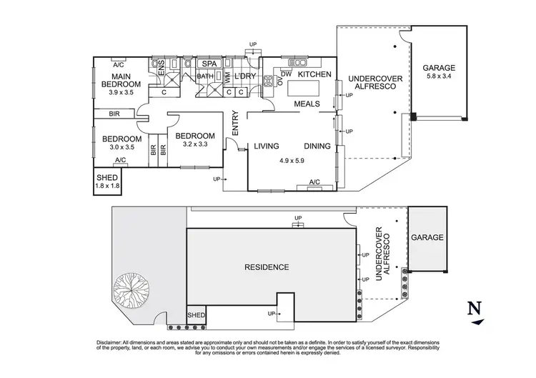 Floorplan of Homely house listing, 55 Matthews Avenue, Airport West VIC 3042