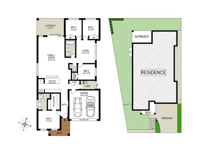 Floorplan of Homely house listing, 36 Overly Crescent, Schofields NSW 2762