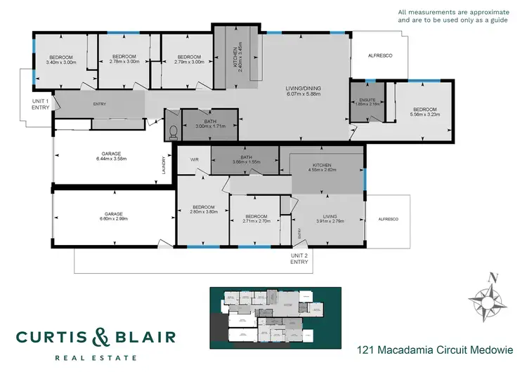 Floorplan of Homely semi-detached listing, 121 Macadamia Circuit, Medowie NSW 2318